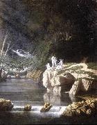 Edwin Austin Abbey Fairies Spain oil painting artist